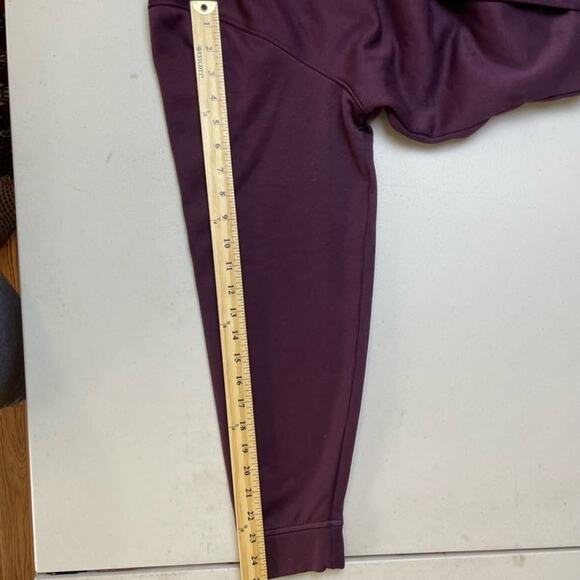 Under Armour Womens Burgundy‎ Drawstring Logo Kangaroo Pullover Hoodie Medium - Picture 6 of 8